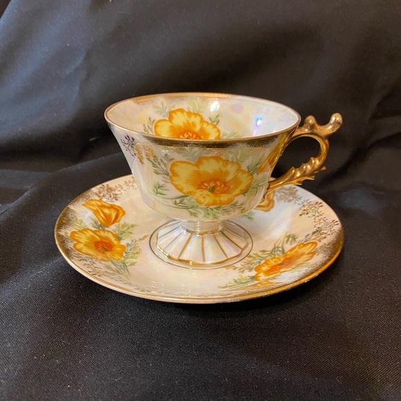 Vintage Ucagco Ceramics August Poppy - Picture 4 of 6